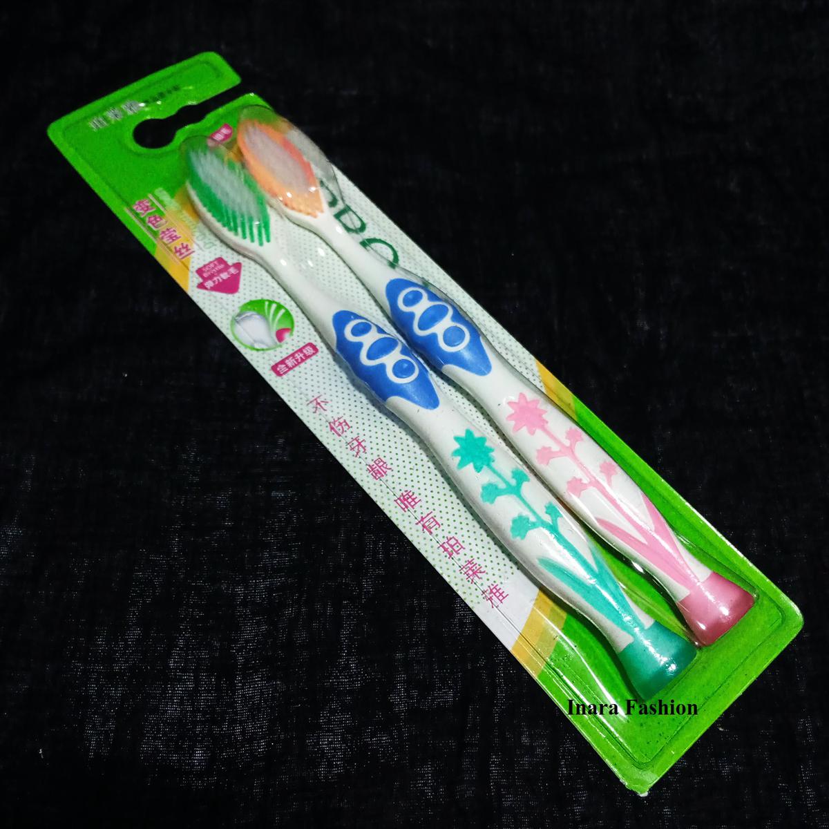 Picture of PRO-YA Soft Tooth Brush 0.02mm Deep Clean Multi Color-2 Pieces