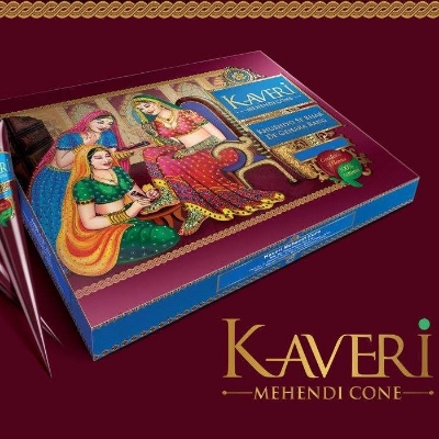 Picture of Indian Kaveri Cone Mehendi -6 Piece Festival Special