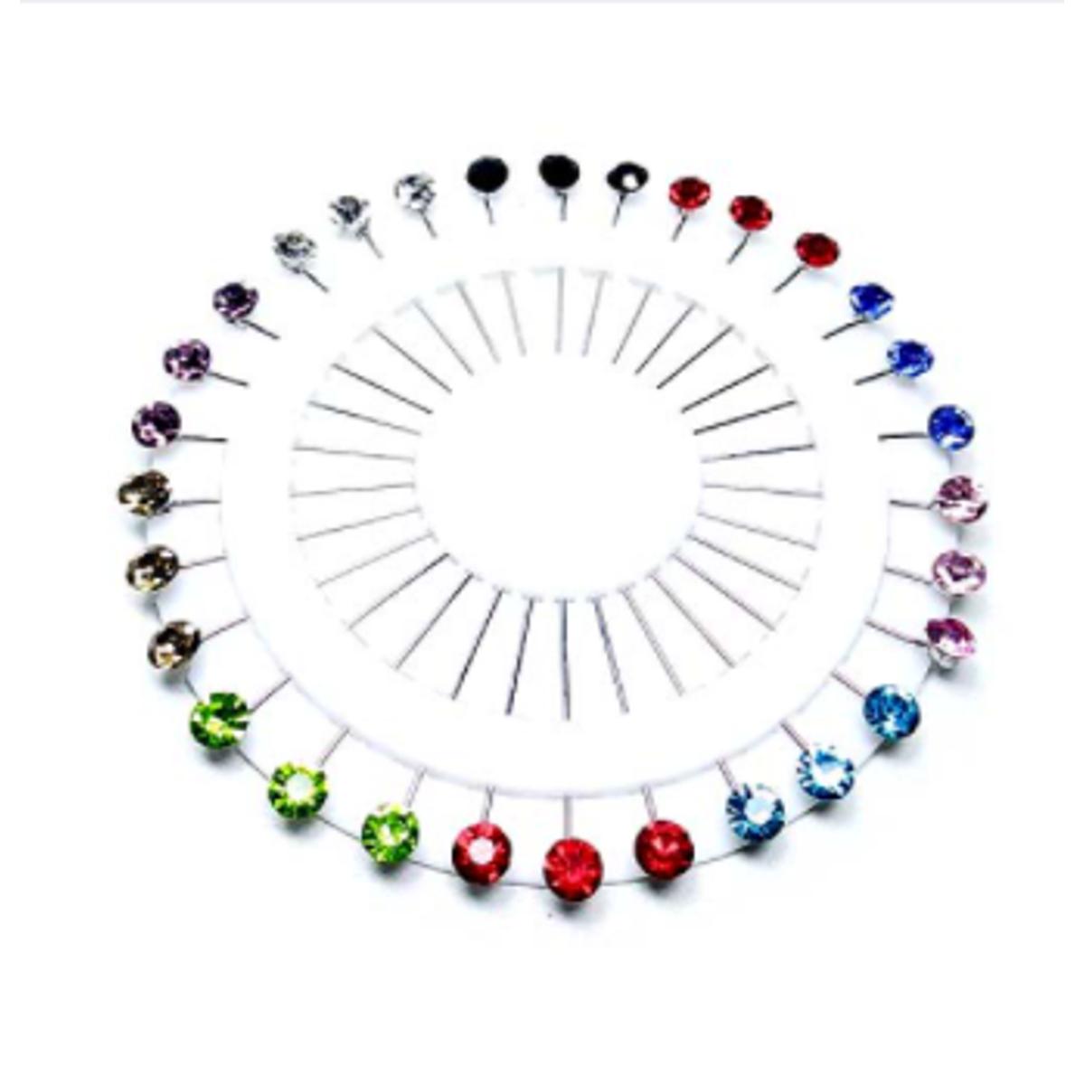 Picture of Stone Work Hijab Pin Brooch 30 Piece