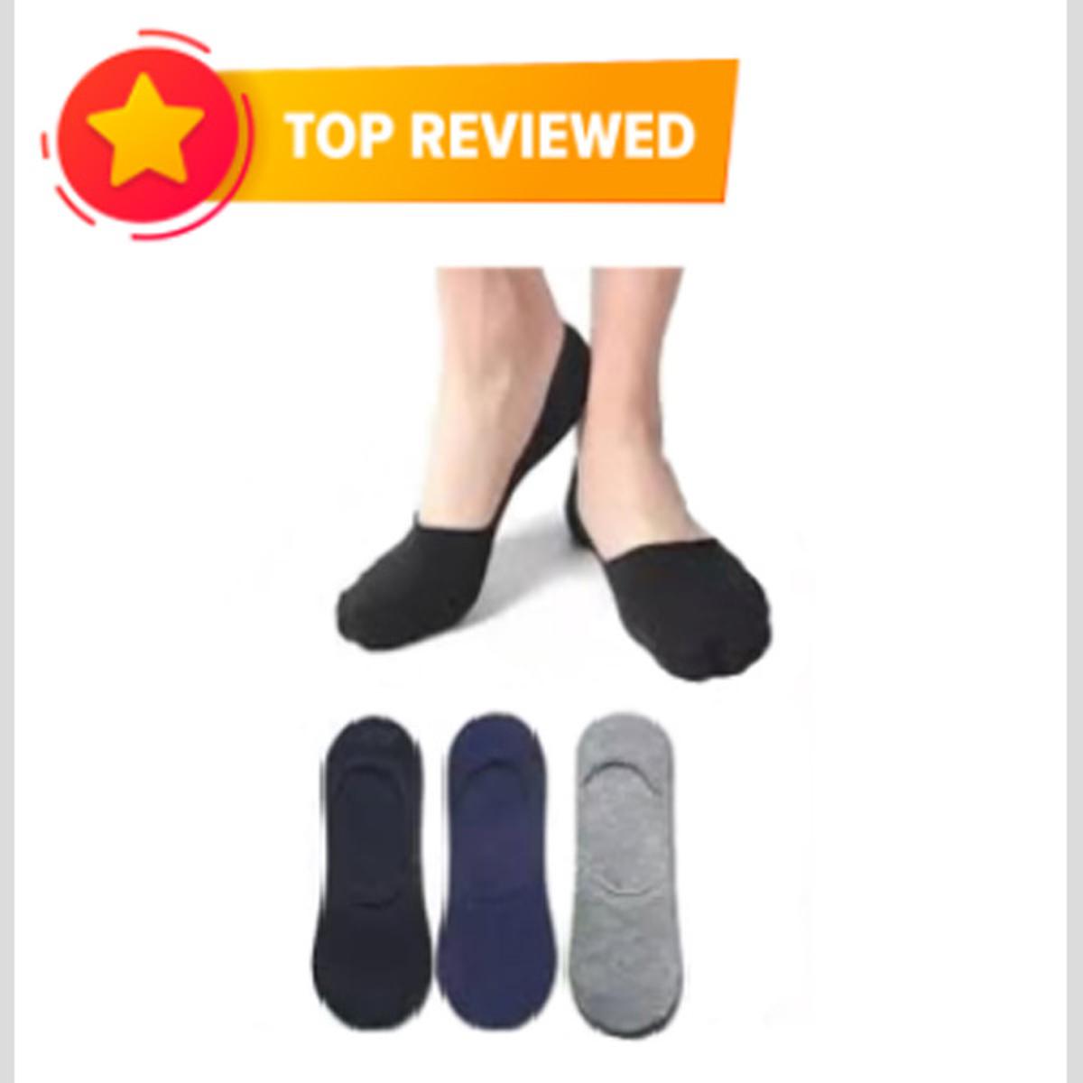Picture of Loafer Socks 3 Pair for Men - Multicolor