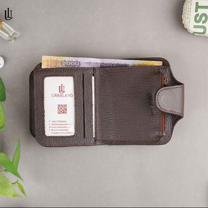 Picture of Urbaland Brook Bifold Wallet  – Brook Bifold Wallet - chocolate
