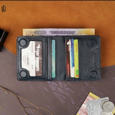 Picture of Urbaland Matt Mini Wallet – Matt Mini Wallet - Navy Blue