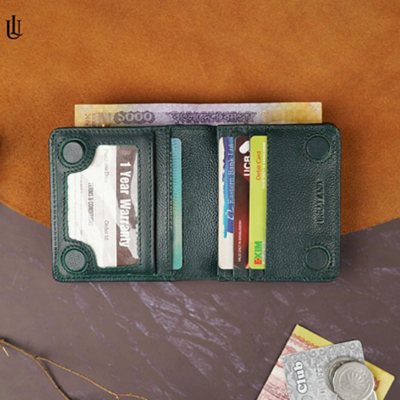 Picture of Urbaland Matt Mini Wallet – Matt Mini Wallet - Army Green