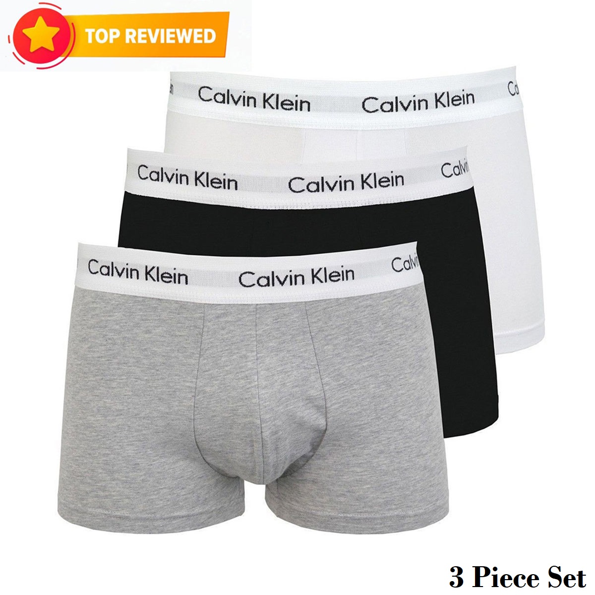 Picture of Pack of 3 Piece Cotton Boxer Underwear for Men