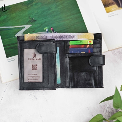 Picture of Urbaland Biff Bifold Wallet - Black