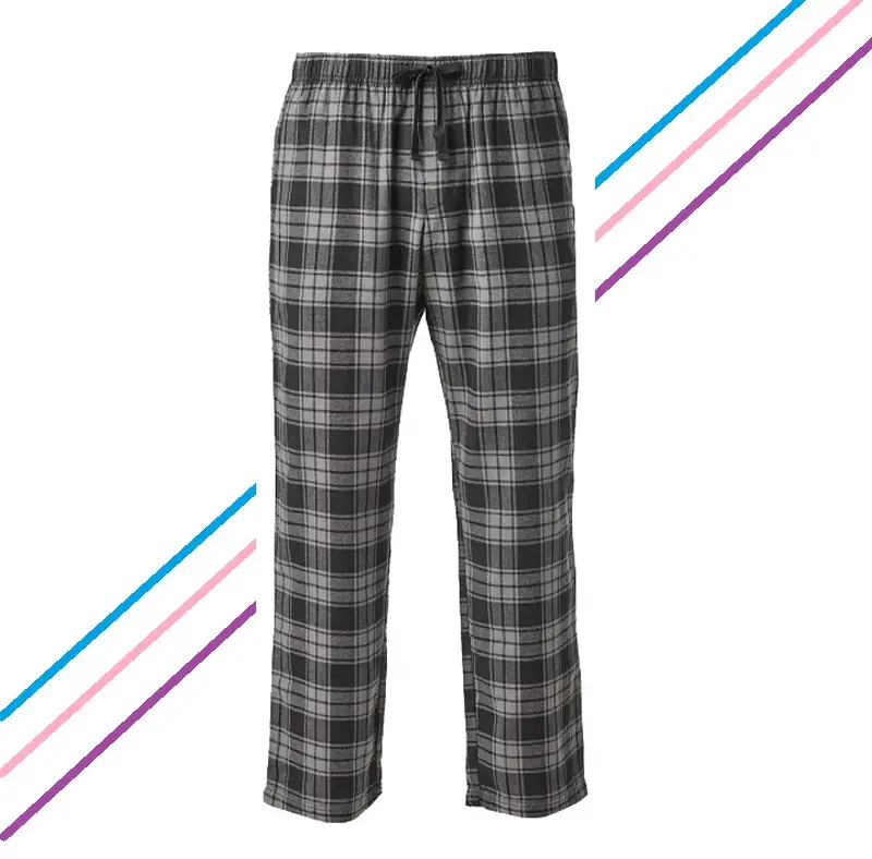 Picture of Premium Cotton Fabric Check Trouser Multicolor Random -1Pcs - Trouser For Men
