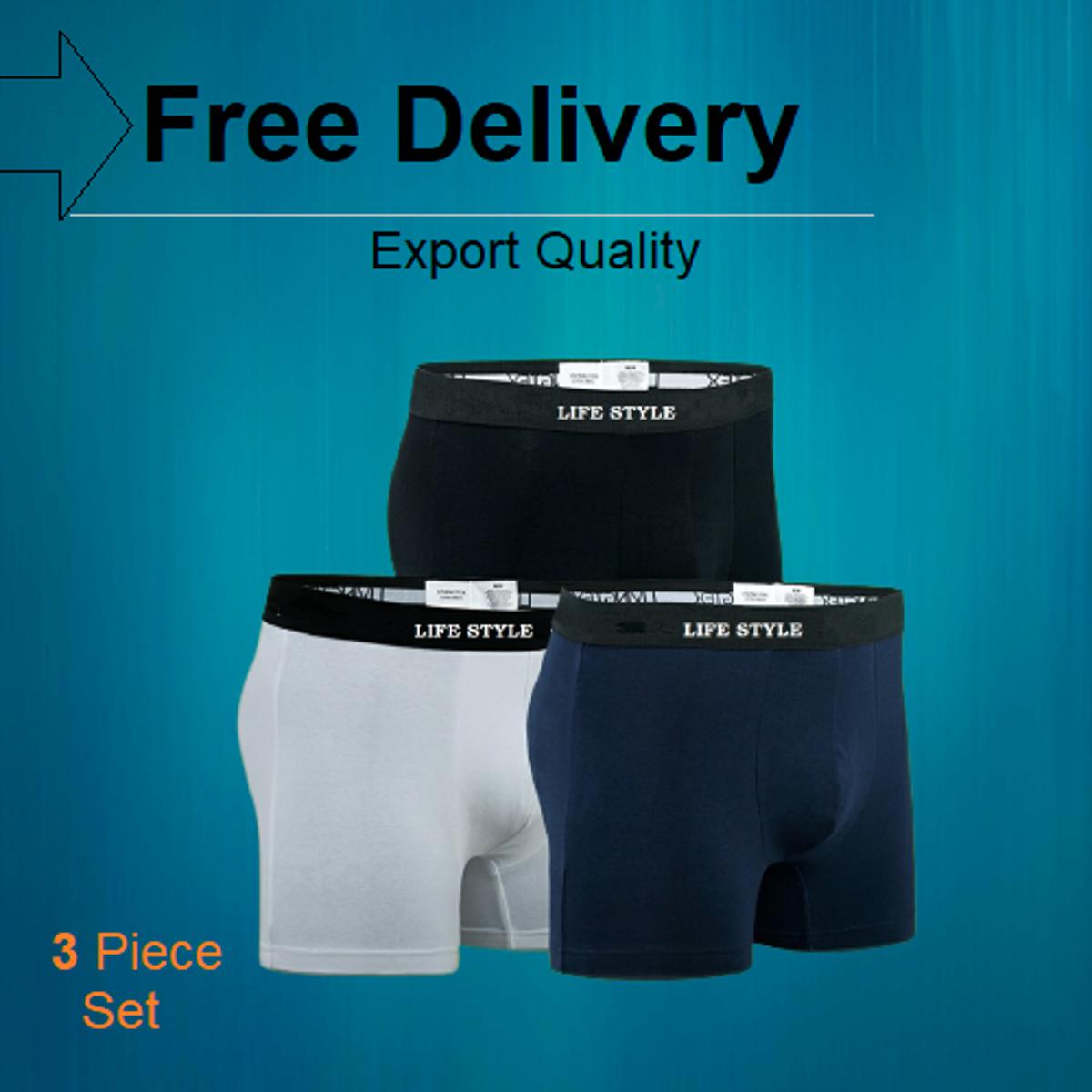 Picture of Export Quality Boxer For Men Pack of 03