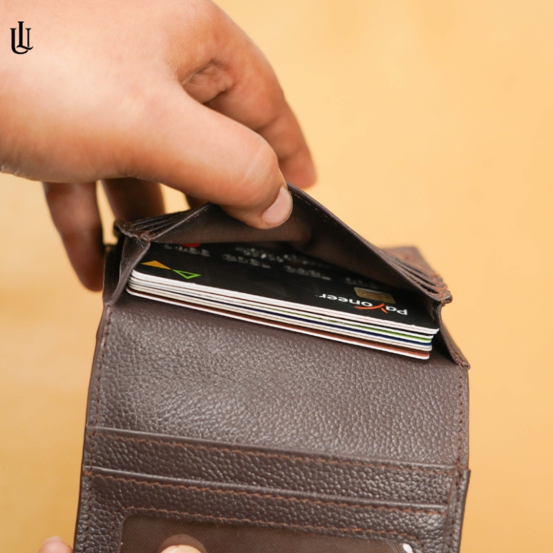 Picture of Urbaland Matt Mini Wallet – Matt Mini Wallet - chocolate