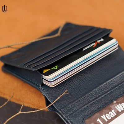 Picture of Urbaland Matt Mini Wallet – Matt Mini Wallet - Navy Blue