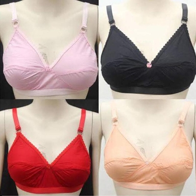 Picture of Premium Cotton Bra in Boil Fabrics - Comfortable Innerwear for Women - One Piece - Bra for Women