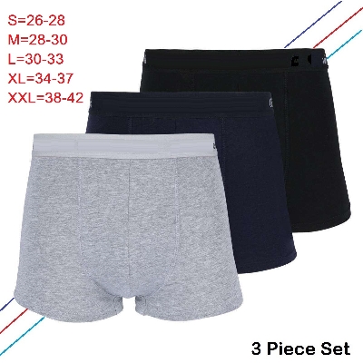 Picture of Premium Quality Fashionable And Casual Clothing Underwear For Men Trunk & Boxer 3Pcs Combo Pack. - Under Wear For Men - Under Wear