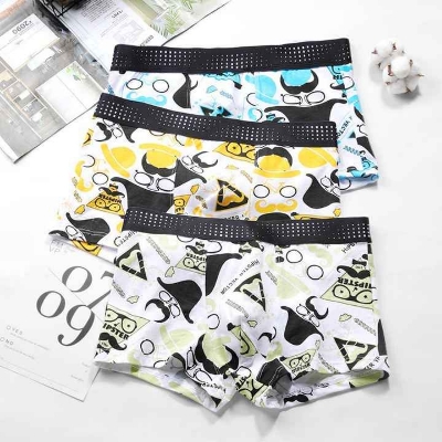 Picture of 1 Pieces China Printed Boxers Random Colour And Print - Under Wear For Men