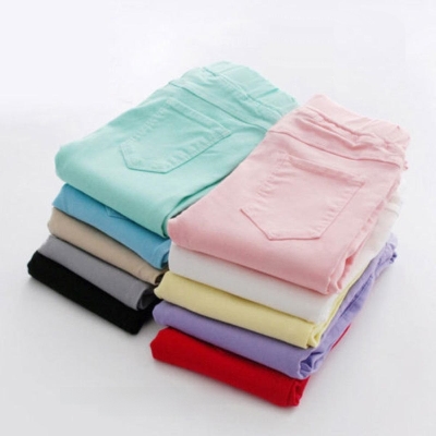 Picture of Comfortable Cotton Leggings Ties Pant Jeggings for girls