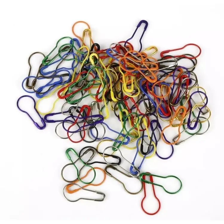 Picture of 100pcs Multi Color Safety Hijab Pin/Small Size Metal Coilless Hijab Safety Pins