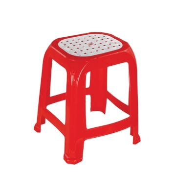 Picture of Stool Net High Red