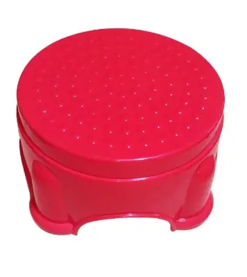 Picture of Pacific Round Stool Small Red