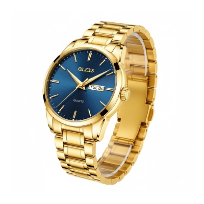 Picture of পুরুষদের জন্য olevs ফ্যাশন পুরুষদের ঘড়ি বিজনেস ক্লাসিক স্টেইনলেস স্টিলের স্ট্র্যাপ কোয়ার্টজ ওয়াটারপ্রুফ ঘড়ি-6898 (251654954) - 251654954