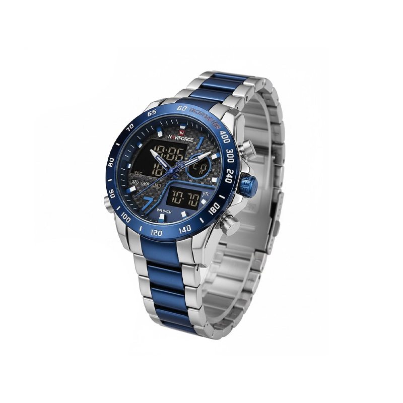 Picture of NAVIFORCE NF9171 Stainless Steel Dual Wrist Watch for Men