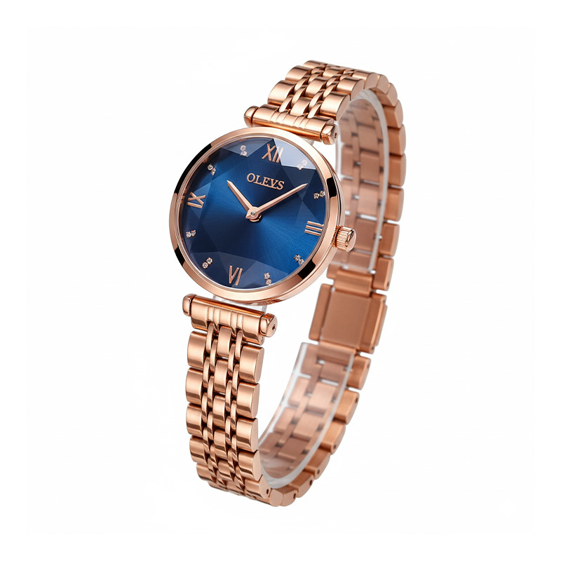 Picture of Olevs 6642  Diamon Mirror Wrist Watch for Women