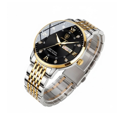 Picture of Poedagar 836 Luxury Top Brand Waterproof Enlightened Date Week Sports Japan Movement Stainless Steel Very Comfortable And Fashionable, Easy To Clean