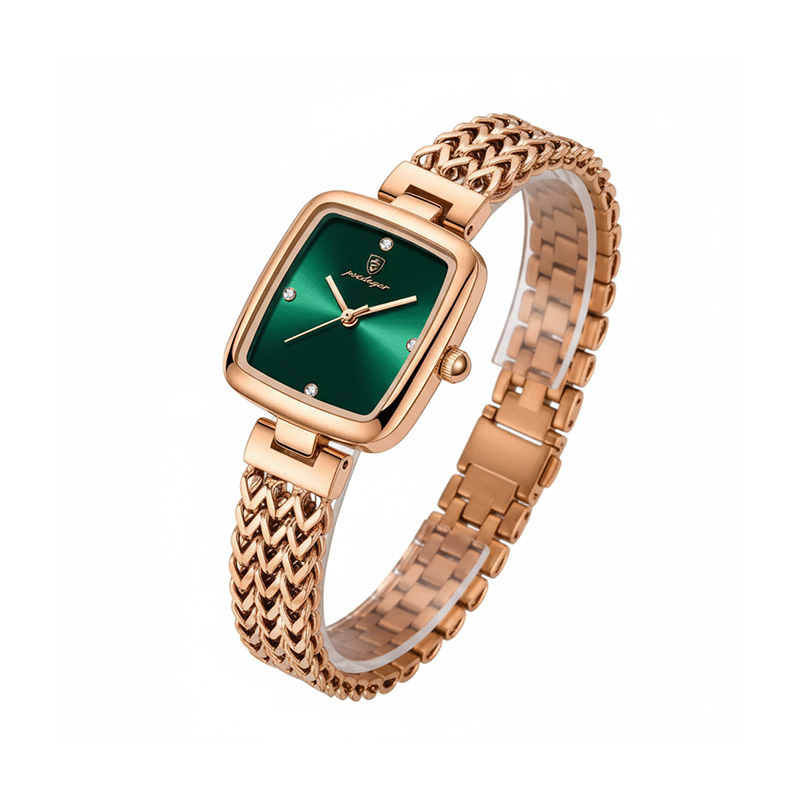 Picture of POEDAGAR 768 Luxury Square Watch for Woman Waterproof Stainless Steel Ladies Quartz Watch Dress Elegant Women Watches Fashion reloj