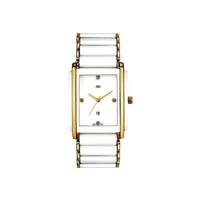 Picture of Rado Integral Men's Black Ceramic & Gold-Tone Bracelet Watch