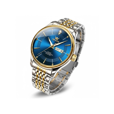 Picture of OLEVS Men's Watches Top Brand Luxury Fashion Business Quartz Watch Stainless Steel Waterproof Wristwatches Clock Relogio Masculin 9908