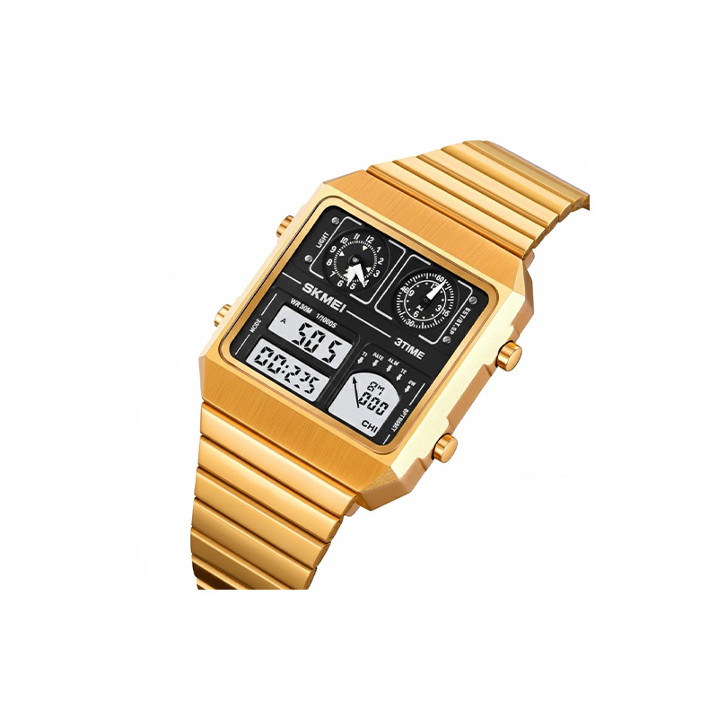 Picture of Skmei Fashion Men's Watch Simple Dual Time Countdown Waterproof Sport Quartz Electronic Men Watches reloj hombre 2198