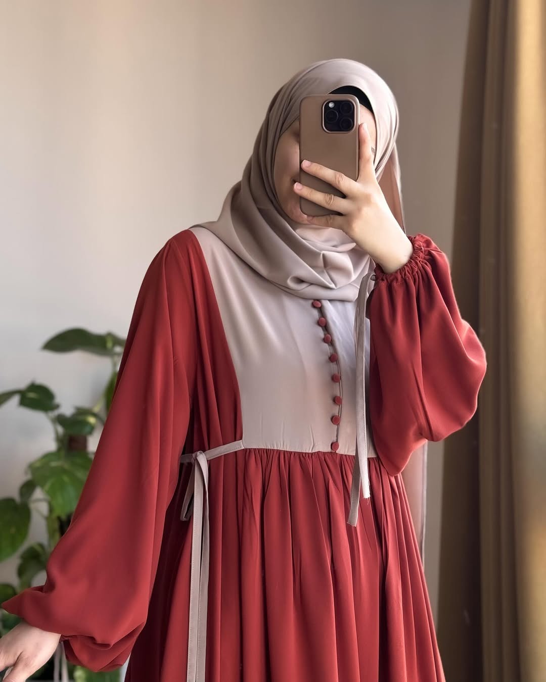 Picture of Abaya borka (Dubai Gown) (No Hijab Only Borka ) Dubai Charry Georget Stylish Party Borka For Women