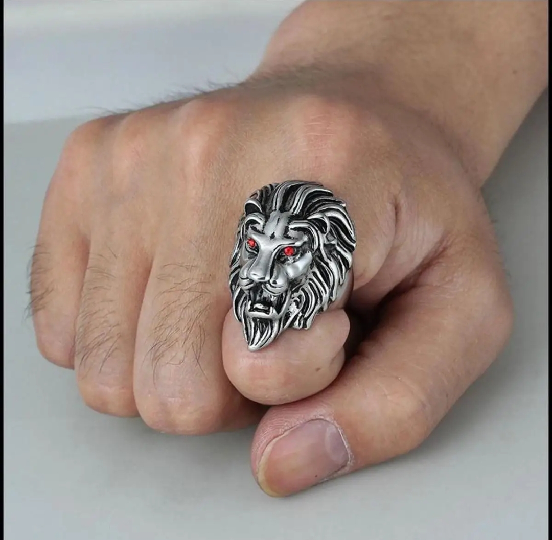 Picture of Men'S Finger Ring Lion Skull(Null)