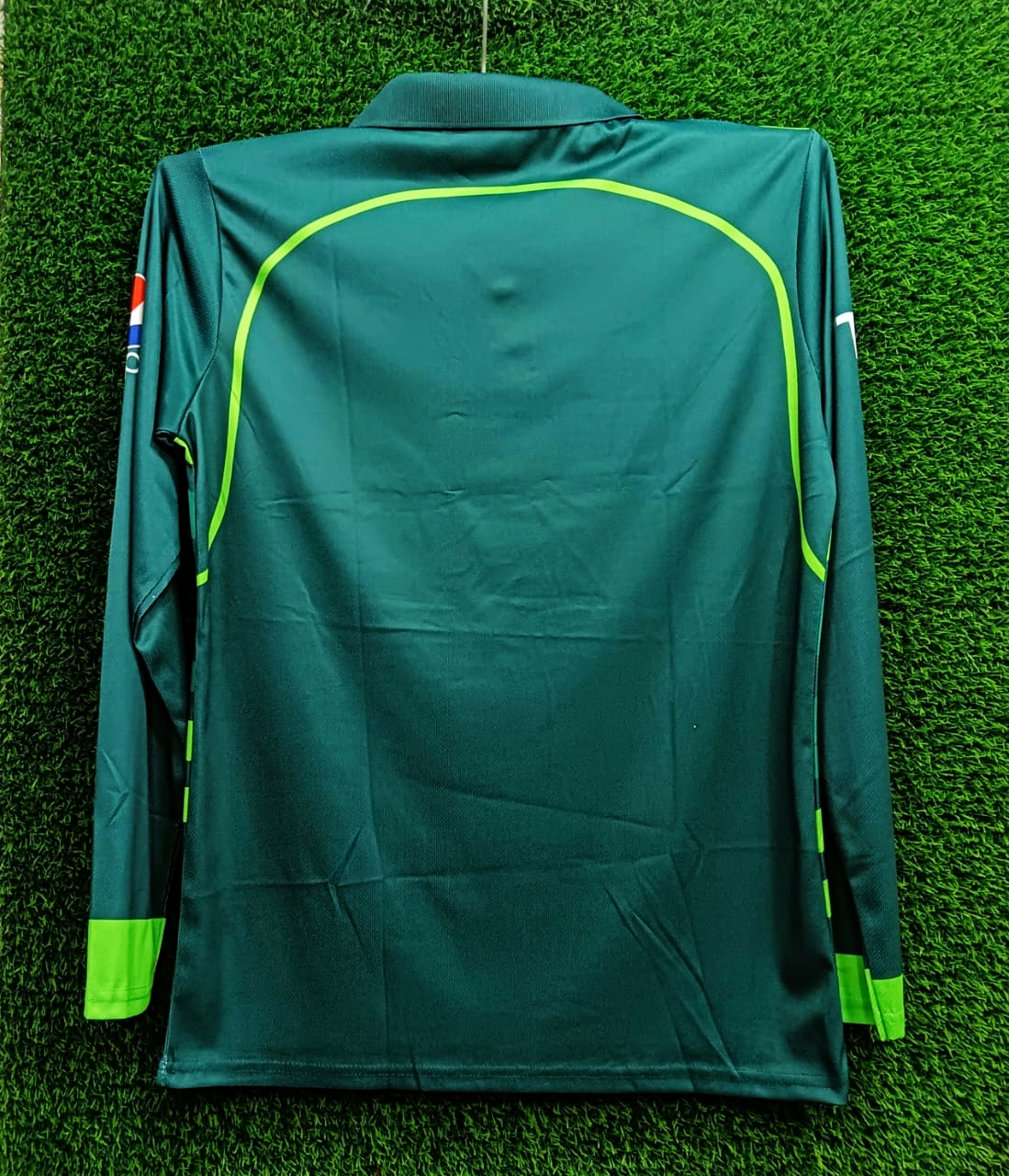 Picture of Pakistan World Asia Cup Jersey 2023 4 Part Jersey Premi premium Quality - Pakistan Cricket Jersey - Cricket Jersey -Collar Full Sleeve Jersey