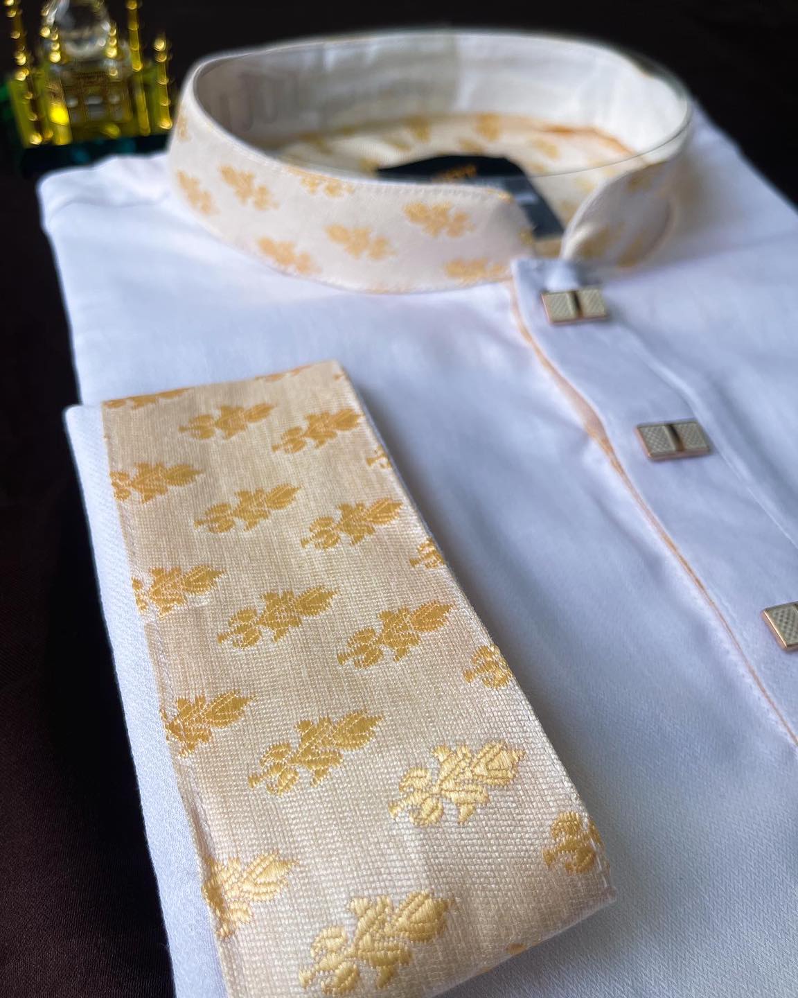 Picture of Men'S Elite Panjabi Premium Semi Long Panjabi For Men 2024