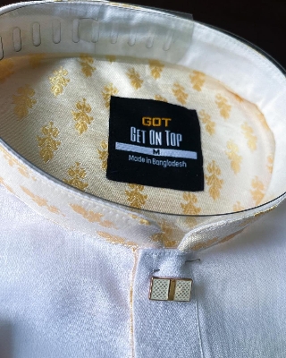 Picture of Men'S Elite Panjabi Premium Semi Long Panjabi For Men 2024