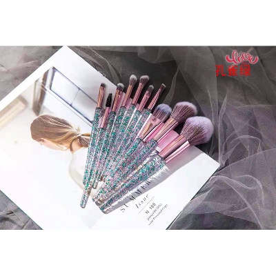Picture of 10Pcs Make Up Brushes Multifunctional Makeup Brush Concealer Eyeshadow Foundation Makeup Brush Set Tool