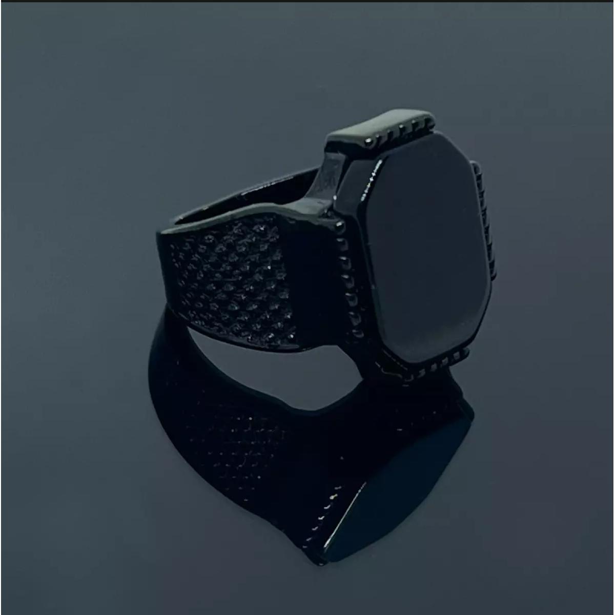 Picture of Stylish Men's Stainless Steel Finger Ring