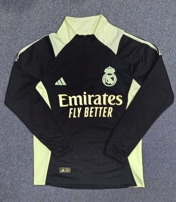 Picture of winter collection Real Madrid New Jersey Football Jersey Premium Quality Jersey Collar Jersey full Sleeves Jersey 2025