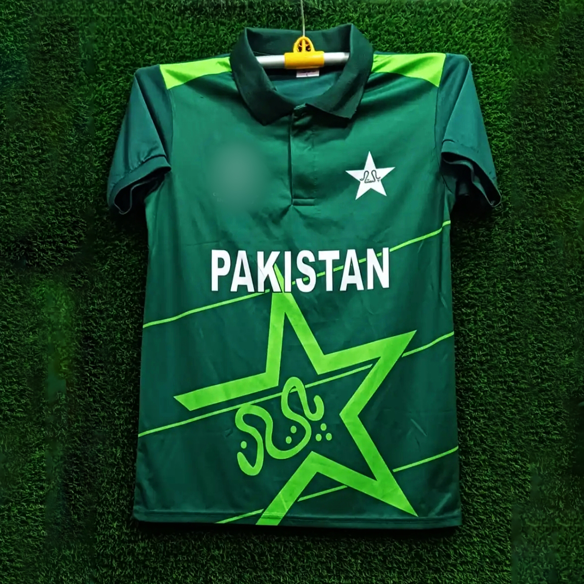 Picture of Pakistan Cricket Short sleeve Collar Jersey, Asia Cup Jersey