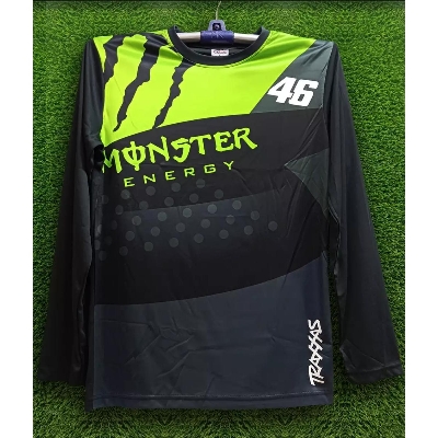 Picture of 46 Monster Energy Full Sleeve Jersey, Sports Jersey