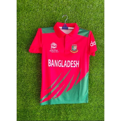 Picture of বাংলাদেশ, জার্সি, ছোট হাতার কলার জার্সি - bangladesh cricket jersey