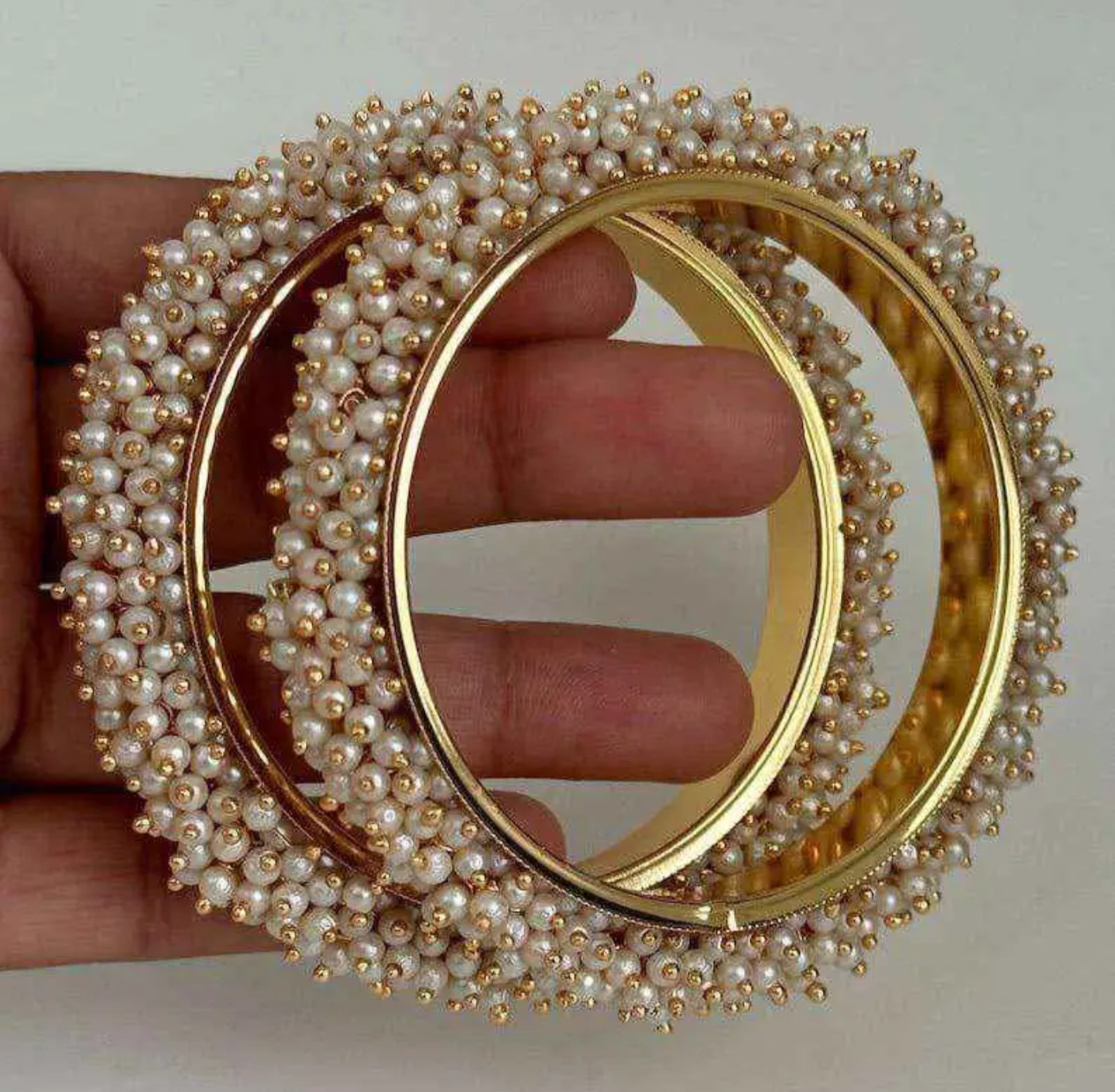 Picture of Fashionable gajra bangles /party bangles /bridal bangkes / bracelet bangles for women /girls