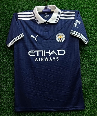 Picture of Manchester City Jersey - Manchester City Polo Thai Premium Jersey For Men - Manchester City Football Jersey 2024/25