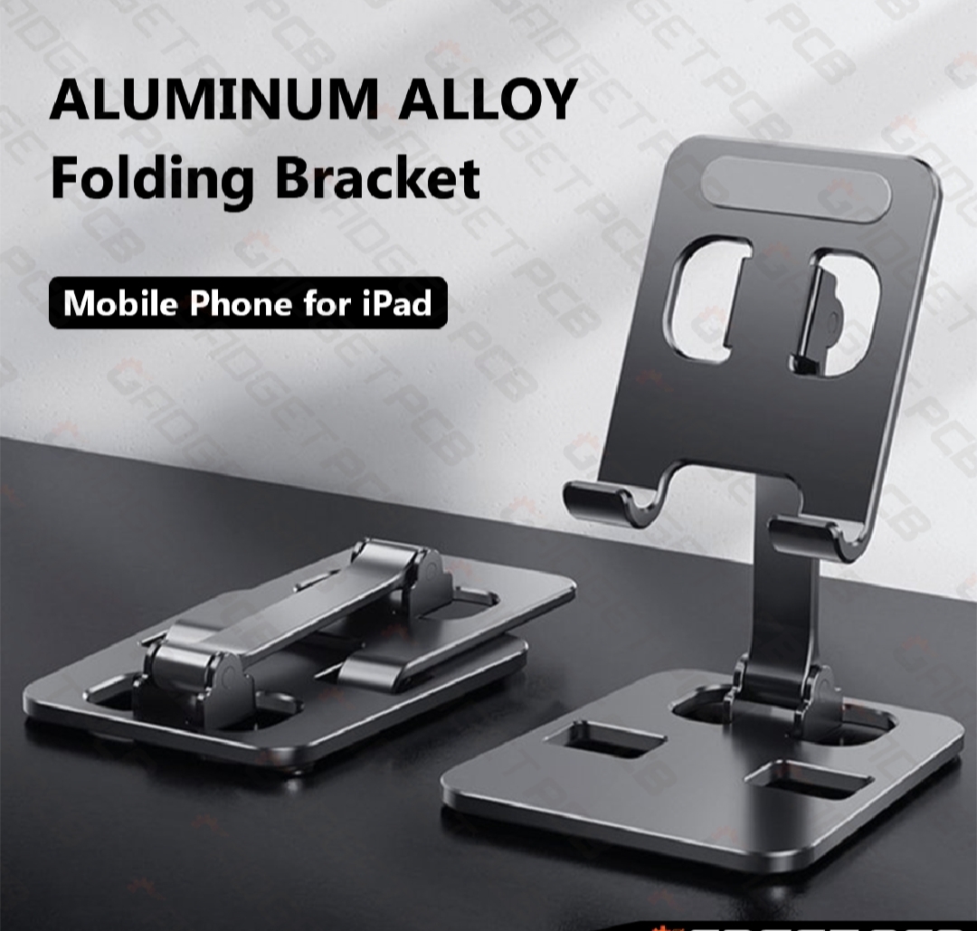 Picture of Aluminum Dock Mount Mobile Stand Adjustable Phone/Tablet Stand Phone Stand Metal Phone Holder For Tablet, Smartphone & iPad