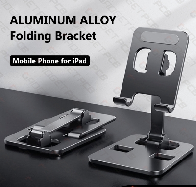 Picture of Aluminum Dock Mount Mobile Stand Adjustable Phone/Tablet Stand Phone Stand Metal Phone Holder For Tablet, Smartphone & iPad