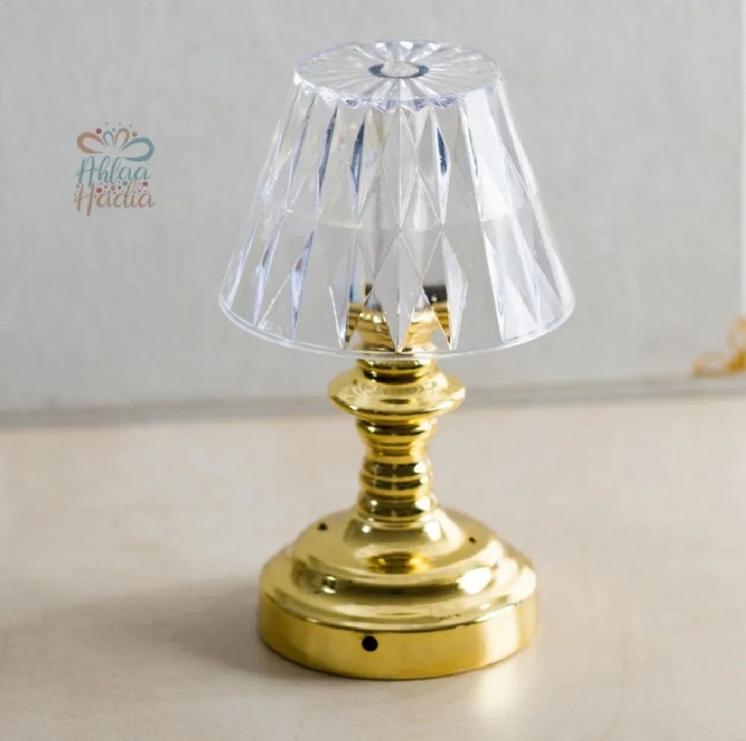 Picture of Ramadan Decoration lalam Muslim Styles Lantern Light Eid Mubarak Ornaments Hanging Eid Al-Fitr Lights Ramadan MubaThe Decor Affair 1 Pcs Stylish and Unique Small Table Lamp with Crystal Embellishments, Multicolor Decorative Desk Night Lamp for Decorations