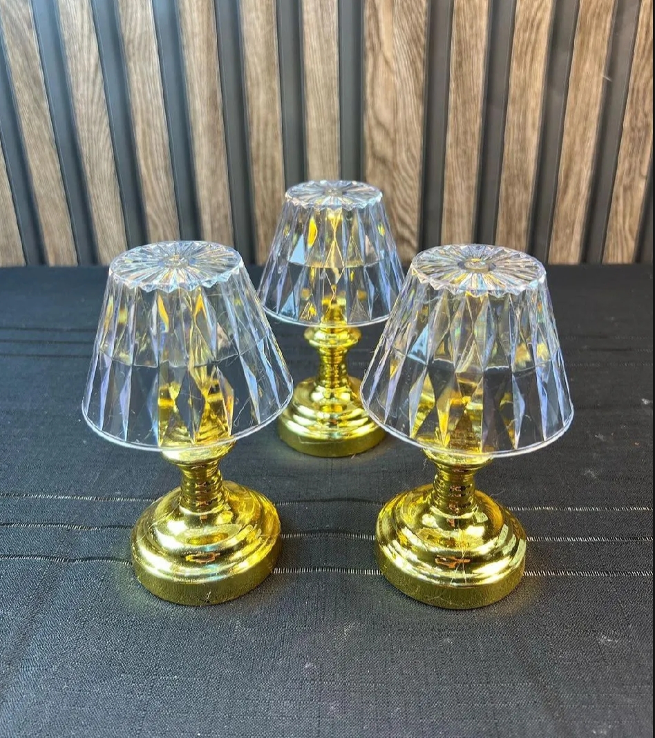 Picture of Ramadan Decoration lalam Muslim Styles Lantern Light Eid Mubarak Ornaments Hanging Eid Al-Fitr Lights Ramadan MubaThe Decor Affair 1 Pcs Stylish and Unique Small Table Lamp with Crystal Embellishments, Multicolor Decorative Desk Night Lamp for Decorations