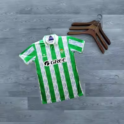Picture of Real Betis Jersey - Player Edition Jersey - Real Betis Balompié Football Club - Home/Away Kit - Special Fans Version Jersey Club Jersey 2024/25 - Thai Fabrics - Short Sleeve - New Football Jersey - UEFA Champions League 2025 Design - Premium