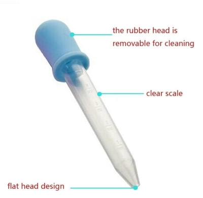 Picture of 5ml baby medicine dropper health care kit set for baby medicine dispenser
