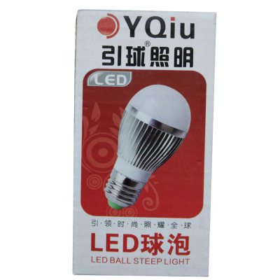 Picture of China High Power LED Light Bulb High Quality Heatsink base 3W-Warm White