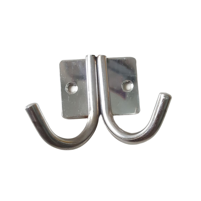 Picture of Coat Hook Double Leg (01 Pcs), Wall Hangers Hook  (With 2pcs Screw & 2pcs Royal Plug)