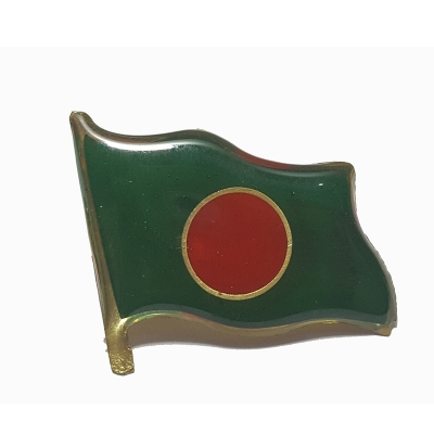 Picture of BD Flag Coat pin/ Hijab pin Brooches (01 pcs)